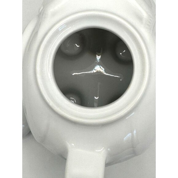 Porcelain Elephant-Shaped Sugar Bowl With Lid - Picture 5 of 9